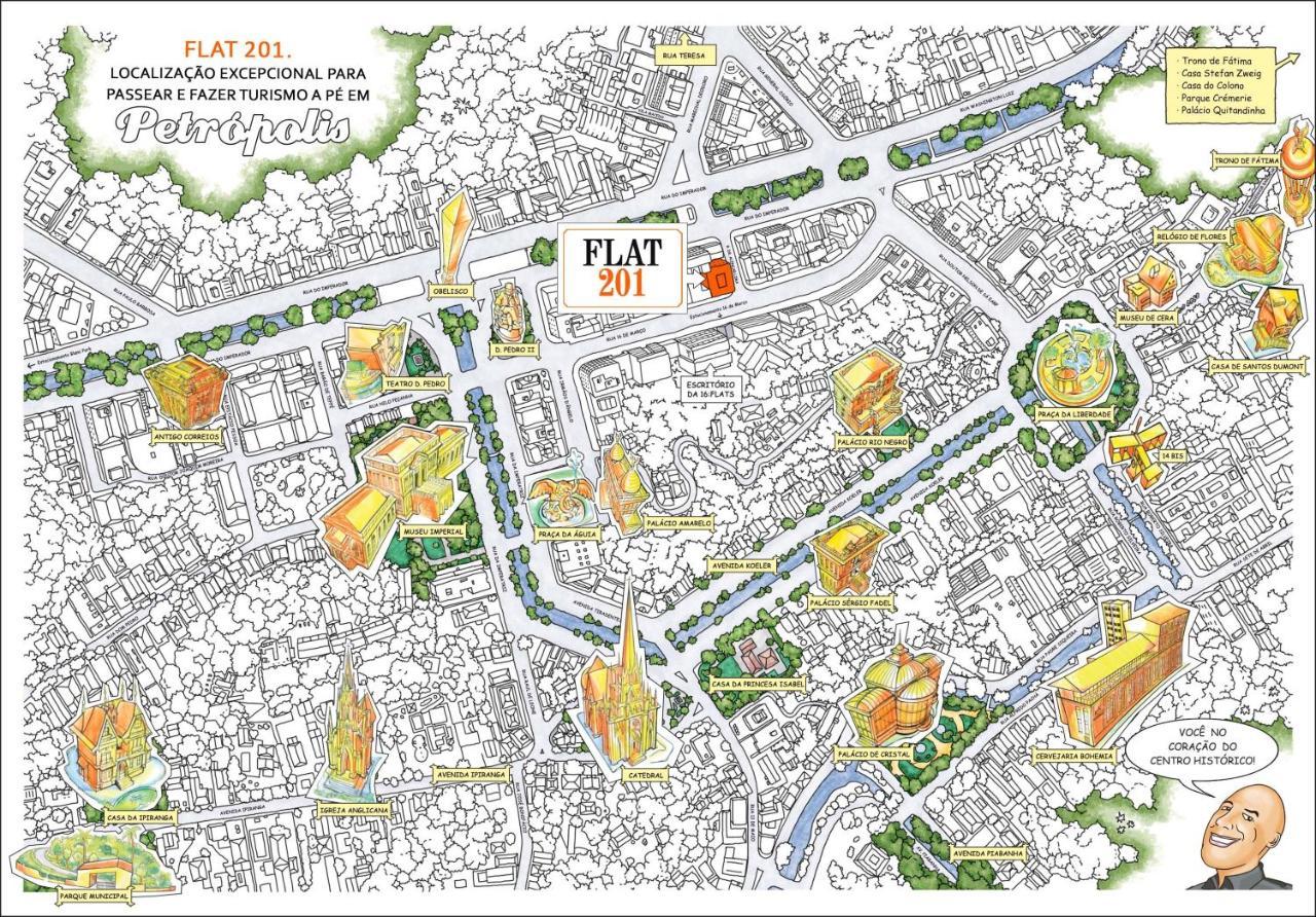 Appartamento Flat 201 Petrópolis Esterno foto